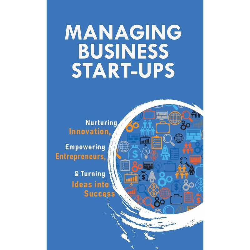 Set of three non-fiction books by Chris Cummings, V.K. Stevin, and Lucie North on workplace wellbeing, managing start-ups, and personal growth.