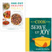 One Pot Healthy Meals, COOK Serve up Joy 2 Books Collection Set - The Book Bundle
