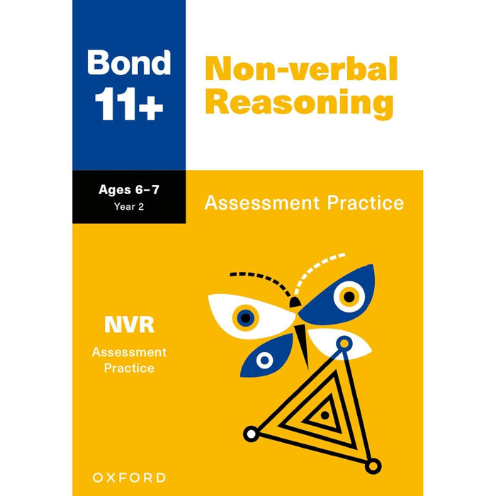 Bond 11+ Maths English Verbal Non-Verbal Reasoning Assessment Practice 6-7 years 4 Books Set (Bond Assessment Papers) - The Book Bundle