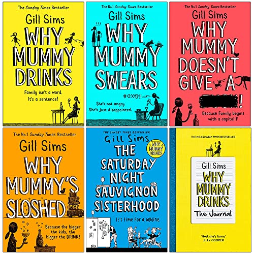 Why Mummy Drinks And Why Mummy Swears 6 Books Collection Set by Gill Sims - Non Fiction - Mixed Format