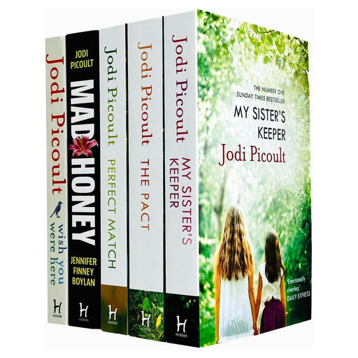 Jodi Picoult Collection 5 Books Set (My Sister's Keeper, The Pact) - The Book Bundle