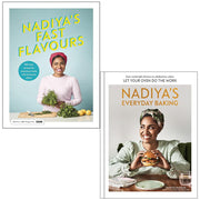 Nadiya Hussain Collection 2 Books Set Nadiya's Fast Flavours(Nadiya's Fast Flavours &  Nadiya's Everyday Baking) - The Book Bundle