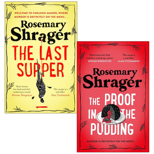 Rosemary Shrager Collection 2 Books Set Last Supper, Proof in the Pudding - The Book Bundle