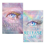 Shatter Me Series 2 Books Collection Set by Tahereh Mafi, young adult paperback series, featuring multiple books with vibrant covers.