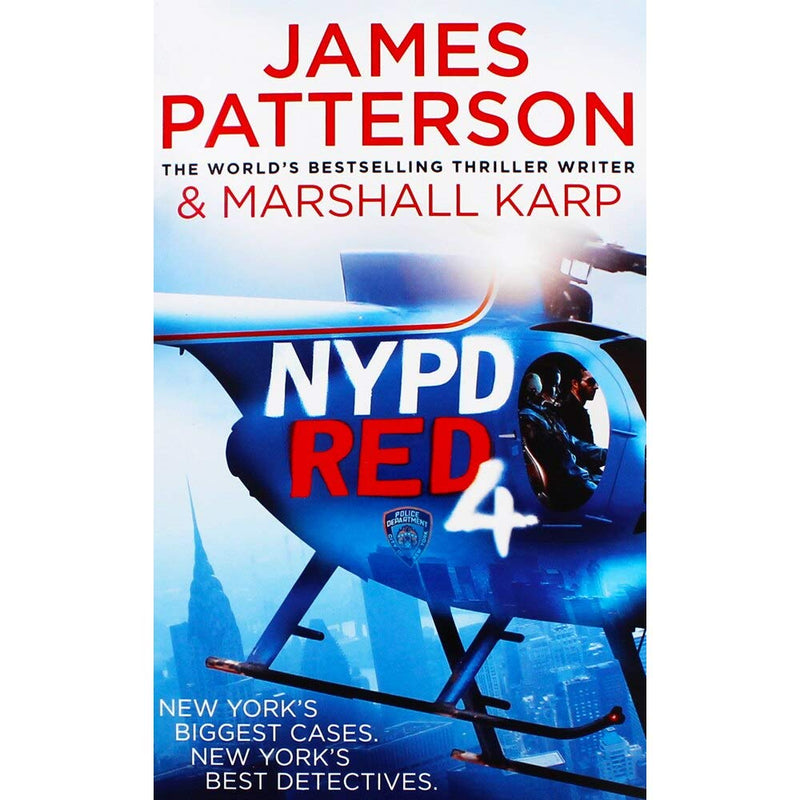 NYPD Red 4 Books Collection Set by James Patterson & Marshall Karp - Fiction - Paperback