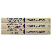 Three-book collection set of Ocean Liner Mysteries Series 6-8 by Edward Marston, fiction books by Allison & Busby Ltd.