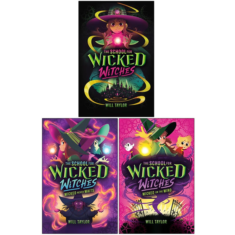 The School for Wicked Witches 3 Books Collection Set by Will Taylor - Fiction - Paperback