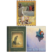 Shaun Tan Collection of three paperback books including Lost Thing, The Arrival, and The Red Tree by Hodder Children's Books.