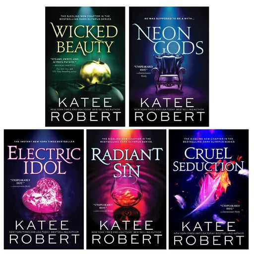 Dark Olympus Series 5 Books Set by Katee Robert (Neon Gods, Electric Idol) - The Book Bundle