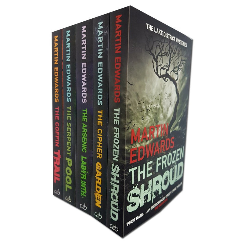 Lake District Mysteries 5 Books Collection Set By Martin Edwards - Fiction - Paperback