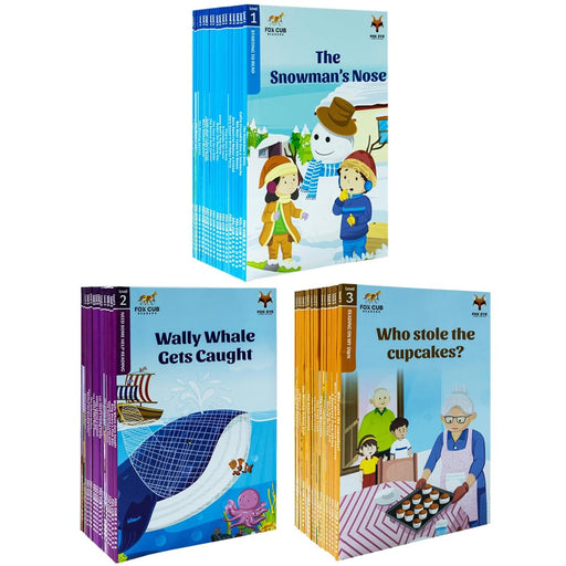 Fox Cub Readers My First, Emerging And Confident 54 Books Collection Set - Ages 3–8 - Paperback - The Book Bundle