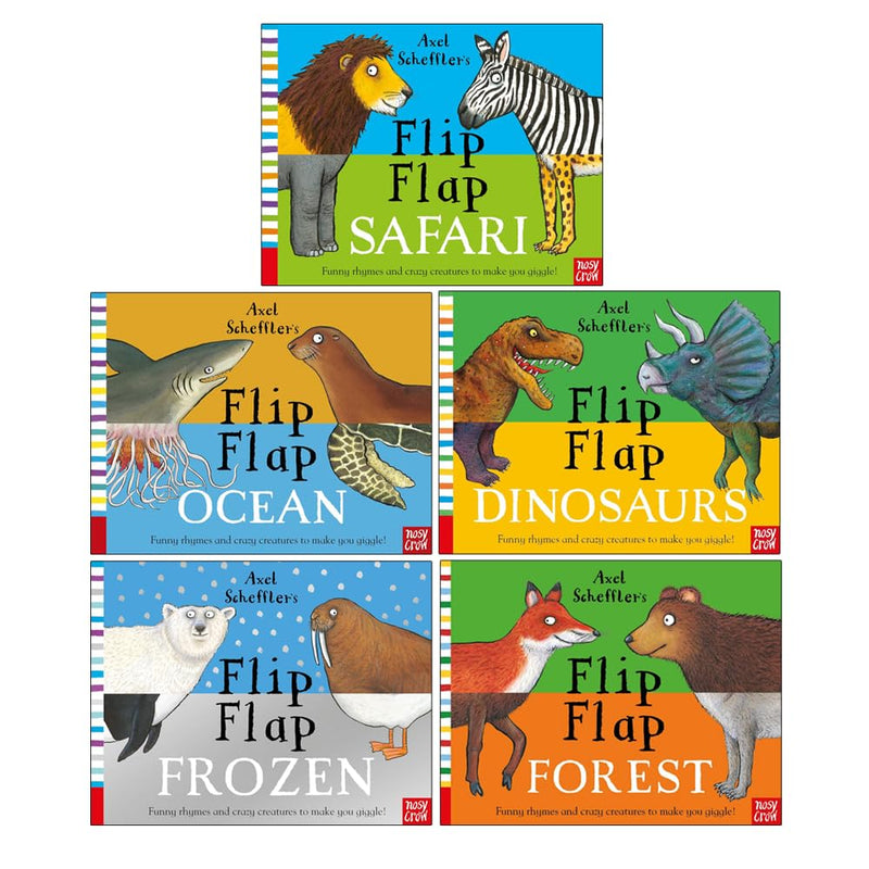 Flip Flap Series 5 Books Collection Set Pack 2 By Axel Scheffler - Fiction - Hardcover