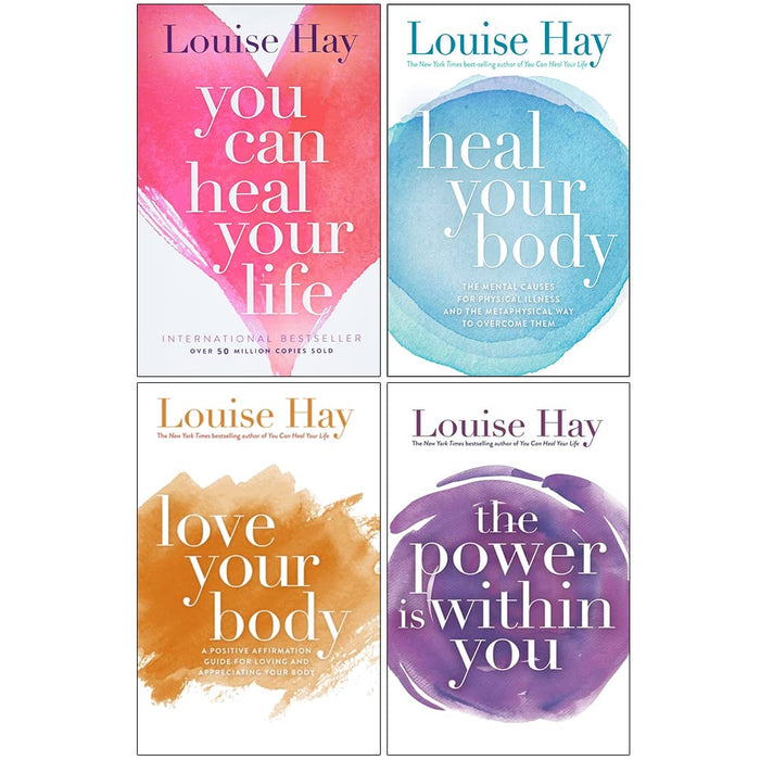 Louise Hay Collection 4 Books Set Love Your Body, You Can Heal Your Life - The Book Bundle