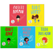 Tom Percival  5 Books Set Perfectly Norman Ruby's Worry Ravi's Roar Meesha Makes Friends Tilda Tries Again - The Book Bundle