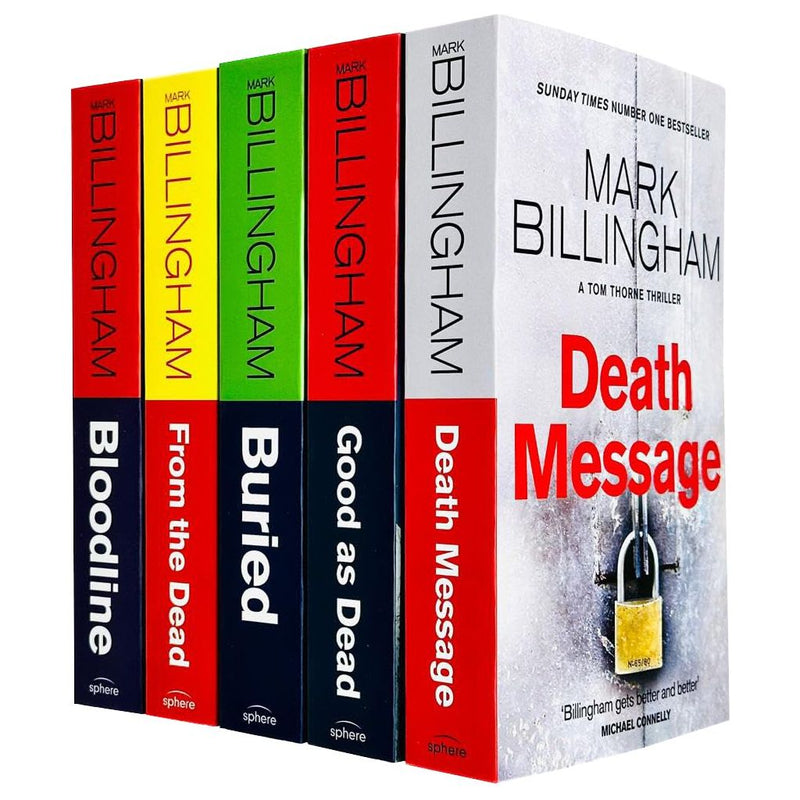 Mark Billingham Tom Thorne Novels Series 6-10 Books Collection Set (Good as Dead) - The Book Bundle