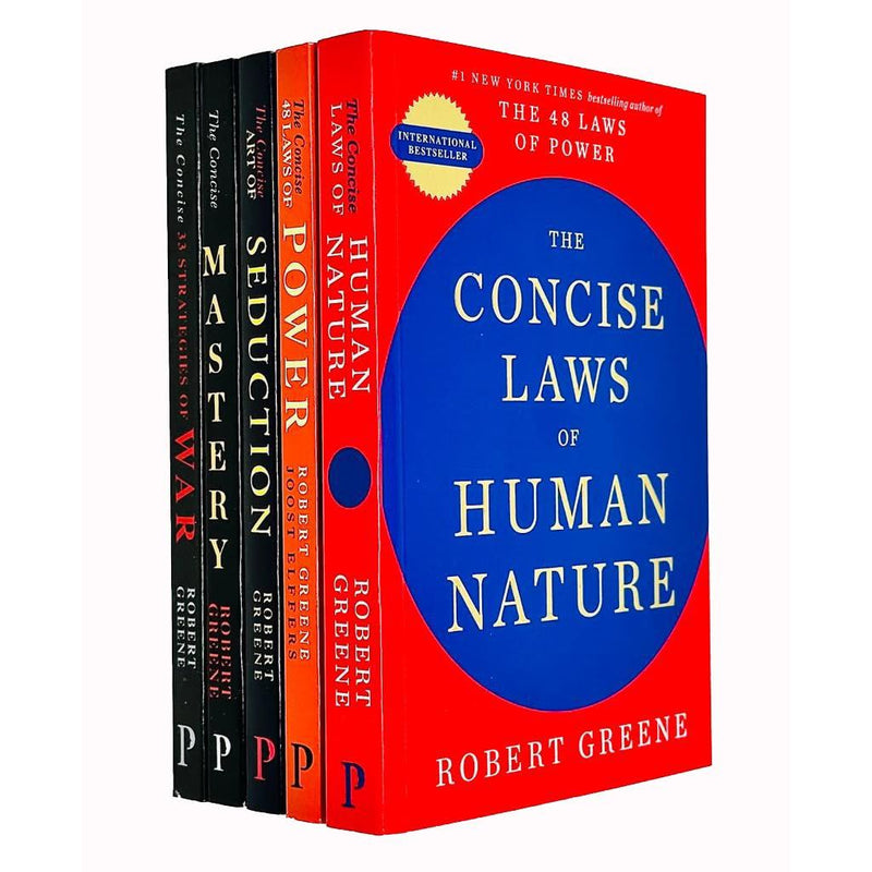 The Modern Machiavellian Series 5 Books Collection Set By Robert Greene