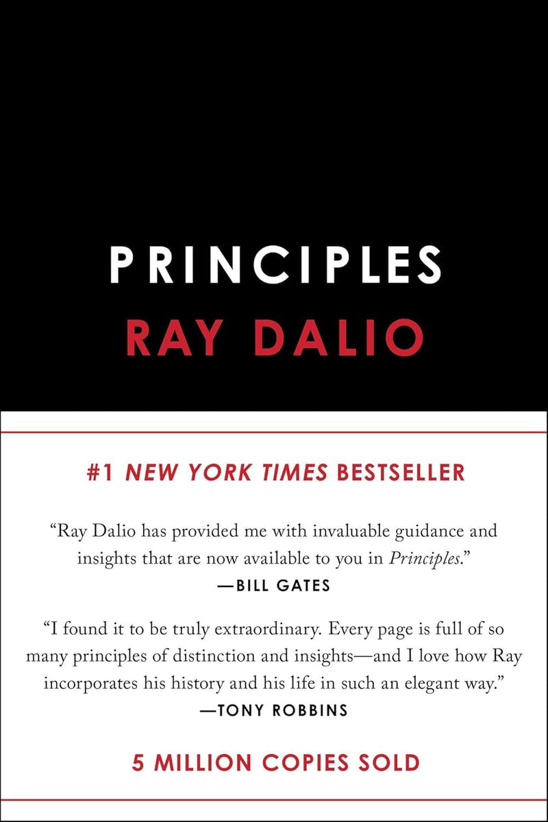 Ray Dalio Collection 4 Books Set (Principles Life and Work, Principles for Dealing with the Changing World Order, Principles Your Guided Journal & How Countries Go Broke)- Non Fiction - Hardcover