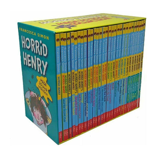 Horrid Henrys Mega 30 Books Collection Set By Francesca Simon - The Book Bundle