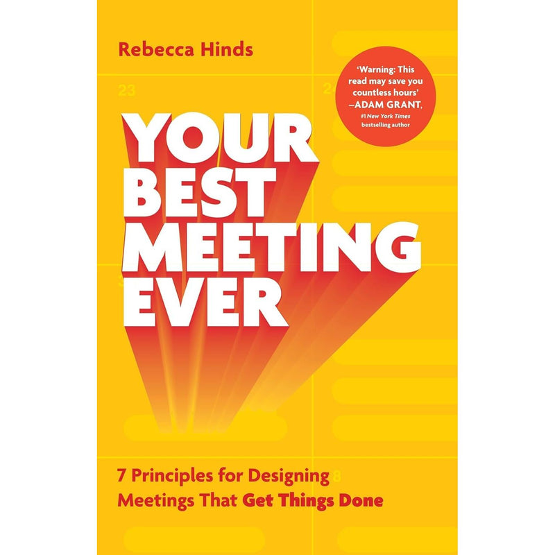 Your Best Meeting Ever by Rebecca Hinds & Get Sh*t Done by Chartwell Books 2 Books Collection Set - The Book Bundle