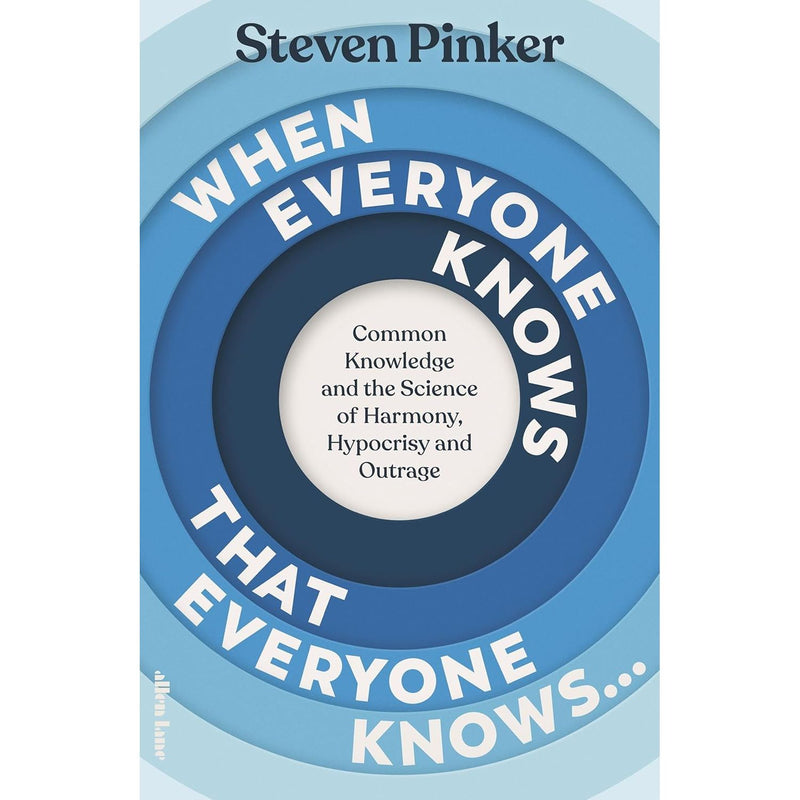 Steven Pinker Collection 3 Books Set (When Everyone Knows That Everyone Knows, The Blank Slate & The Language Instinct) - The Book Bundle