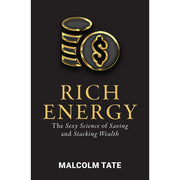 Set of three non-fiction finance books including "I Will Teach You To Be Rich" by Ramit Sethi, "The Science of Getting Rich," and "Rich Energy."