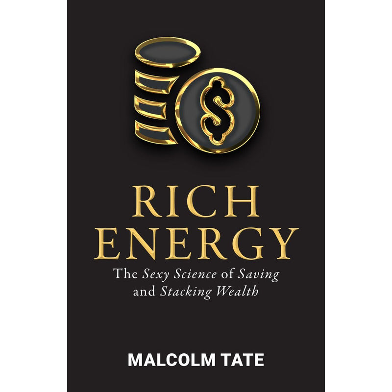 Set of three non-fiction finance books including "I Will Teach You To Be Rich" by Ramit Sethi, "The Science of Getting Rich," and "Rich Energy."