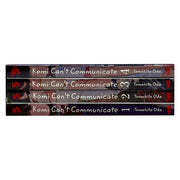 Komi Can't Communicate 4-book collection box set by Tomohito Oda, featuring paperback editions of the popular fiction series.