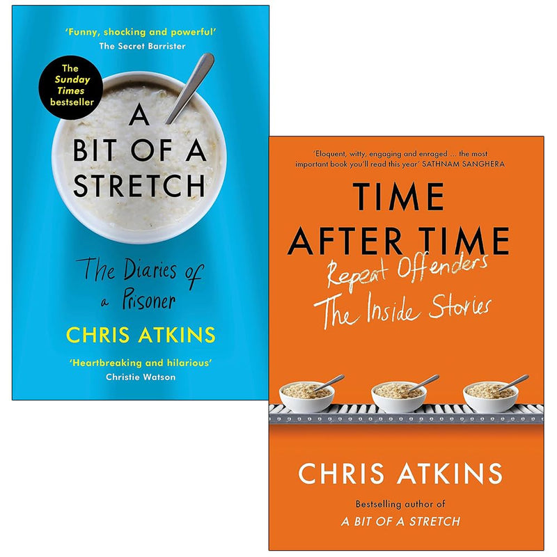 Chris Atkins Collection 2 Books Set (A Bit of a Stretch & Time After Time) - The Book Bundle