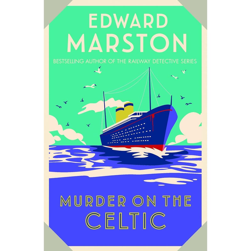 Ocean Liner Mysteries Series 6 Books Collection Set by Edward Marston - Fiction - Paperback