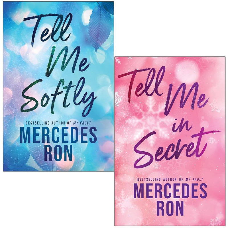 Two paperback books from the Tell Me Series by Kamila Hamilton, published by Bloom Books Ltd, featuring Mercedes Ron on the covers.