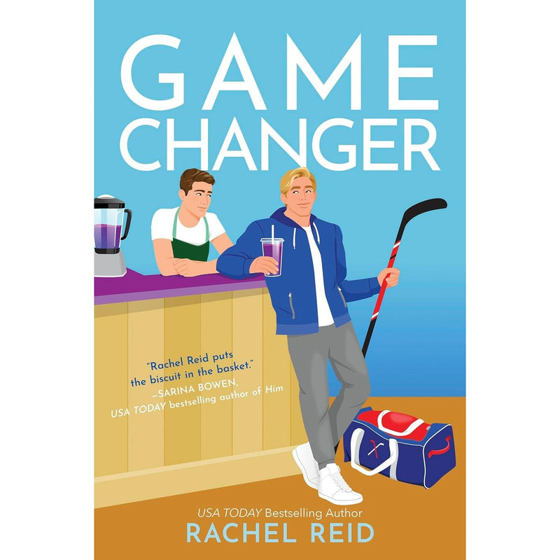 Rachel Reid Game Changers Series 1-6 book collection set featuring sports romance novels by Carina Press.