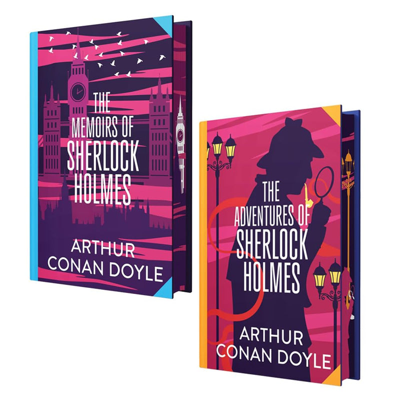 Arthur Conan Doyle Collection 2 Books Set: The Memoirs Of Sherlock Holmes & The Adventures Of Sherlock Holmes - Fiction