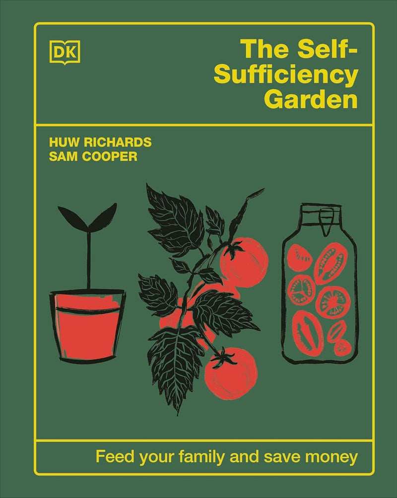 Self-Sufficiency & Gardening 2 Books Collection Set by Huw Richards - Non Fiction - Hardback