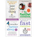 Dr Michael Mosley Collection 4 Books Set (Just One Thing, Fast Diet Cookbook, 4 Weeks to Better Sleep) - The Book Bundle