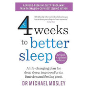Cover image of "4 Weeks to Better Sleep" by Dr. Michael Mosley, paperback book from the Short Books collection.