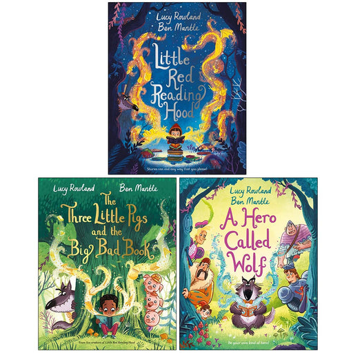 Lucy Rowland Collection 3 Books Set (A Hero Called Wolf, Little Red Reading Hood) - The Book Bundle