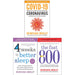 Michael Mosley Collection 3 Books Set (Covid-19, 4 Weeks to Better Sleep, The Fast 800) - The Book Bundle