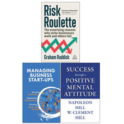 Risk Roulette, Managing Business Start-Ups & Success Through a Positive Mental Attitude 3 Books Collection Set - The Book Bundle