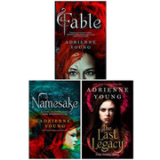 Set of three paperback fantasy books from The World Of The Narrows collection by Adrienne Young, published by Titan Books Ltd.