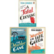 Tom Hindle Collection 3 Books Set (A Fatal Crossing, The Murder Game & Murder on Lake Garda) - The Book Bundle