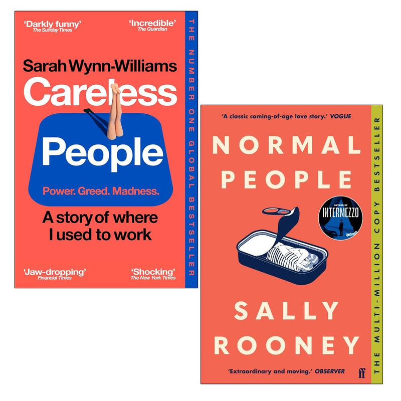 Careless People by Sarah Wynn-Williams and Normal People by Sally Rooney 2 Books Collection Set - The Book Bundle