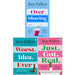 Jane Fallon Collection 3 Books Set (Over Sharing [Hardcover], Worst Idea Ever, Just Got Real) - The Book Bundle
