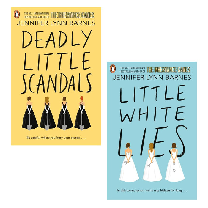 The Debutantes Series By Jennifer Lynn Barnes 2 Books Collection Set (Deadly Little Scandals, Little White Lies) - The Book Bundle