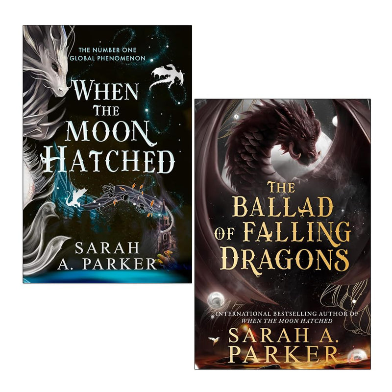 The Moonfall Series 2 Books Collection Set by Sarah A Parker - Fiction - Paperback