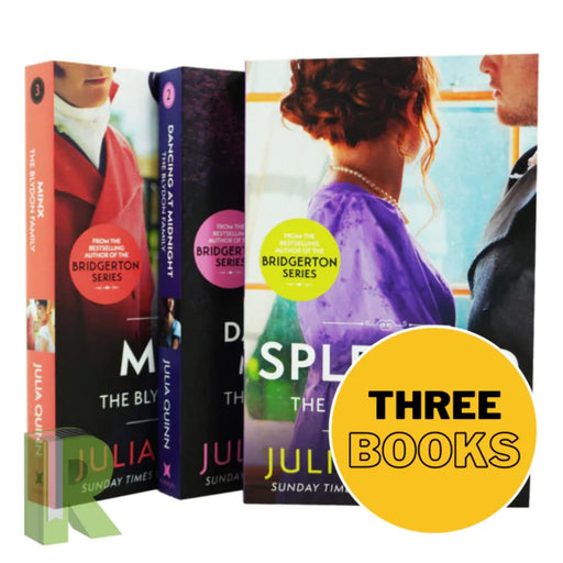 Blydon Family Saga Series 3 Books Collection Set by Julia Quinn (Splendid, Dancing At Midnight & Minx) - The Book Bundle