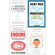 The Secret Language of the Body, A Mindfulness Guide for Survival, Endure, The Headspace Guide to Mindfulness & Meditation 4 Books Collection Set - The Book Bundle