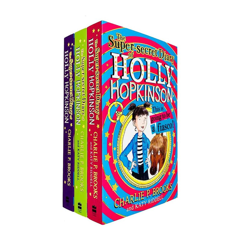 The Super Secret Diary of Holly Hopkinson Series 3 Books Collection Set By Charlie P. Brooks - The Book Bundle