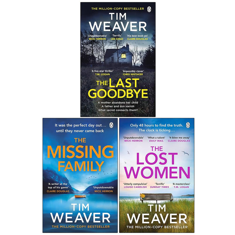 David Raker Series 12-14: The Last Goodbye 3-Book Collection Set By Tim Weaver - Fiction