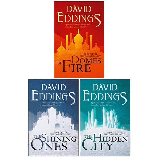 The Tamuli Trilogy 3 Books Collection Set By David Eddings (Domes of Fire, The Shining Ones, The Hidden City) - The Book Bundle