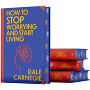 How to Stop Worrying and Start Living: Wilco Classics Sprayed Edge Premium by Dale Carnegie - The Book Bundle